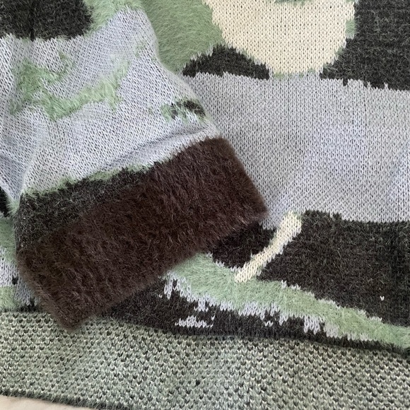 urban outfitters BDG asher jacquard pullover sweater - Picture 5 of 5